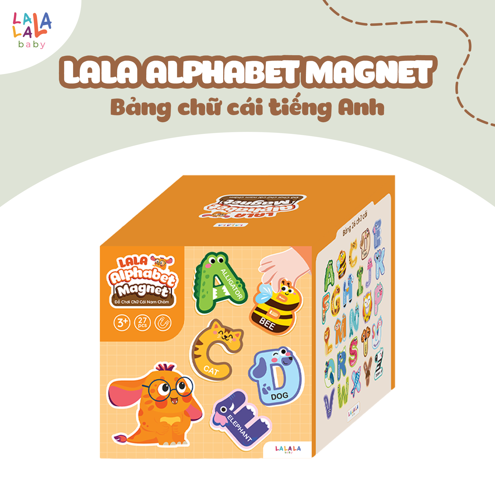 Đồ chơi nam châm Lala Magnet